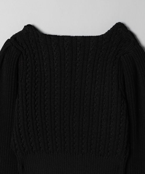 JEANASIS（ジーナシス）の「5GVスリーブガラアミショートプルオーバー