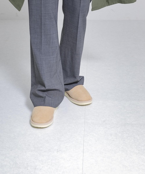 suicoke（スイコック）の「SUICOKE　RON-M2ab-MID（ブーツ・レディース・ベージュ・7/6/5）」の4枚目の写真