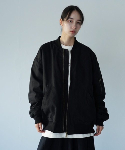 Air Tokyo（エアートウキョー）の「ダックボンバージャケット <セレクトアイテム>（ブルゾン・メンズ・ブラウン/カーキ/ブラック・MEDIUM/LARGE）」の10枚目の写真