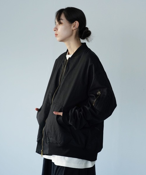 Air Tokyo（エアートウキョー）の「ダックボンバージャケット <セレクトアイテム>（ブルゾン・メンズ・ブラウン/カーキ/ブラック・MEDIUM/LARGE）」の11枚目の写真