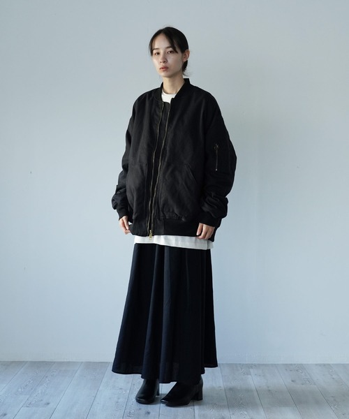 Air Tokyo（エアートウキョー）の「ダックボンバージャケット <セレクトアイテム>（ブルゾン・メンズ・ブラウン/カーキ/ブラック・MEDIUM/LARGE）」の12枚目の写真