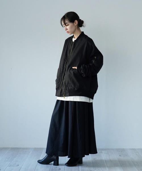 Air Tokyo（エアートウキョー）の「ダックボンバージャケット <セレクトアイテム>（ブルゾン・メンズ・ブラウン/カーキ/ブラック・MEDIUM/LARGE）」の13枚目の写真