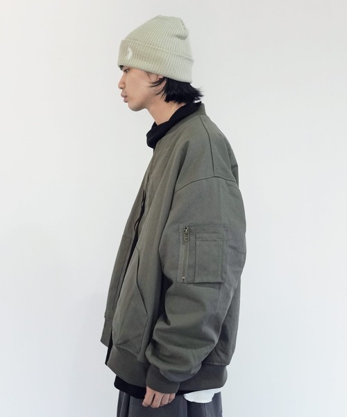 Air Tokyo（エアートウキョー）の「ダックボンバージャケット <セレクトアイテム>（ブルゾン・メンズ・ブラウン/カーキ/ブラック・MEDIUM/LARGE）」の22枚目の写真