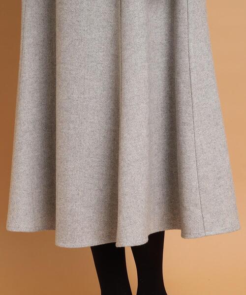 Dessin（デッサン）の「◆【後ろゴム】フレアースカート＜S～L>（スカート・レディース・レッド系6/ダークブラウン系4/グレー系4/ブラック系4・01/02/03）」の13枚目の写真