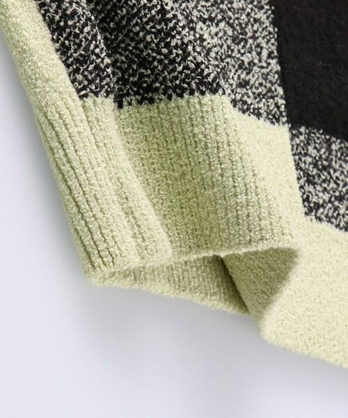 BRANSHES（ブランシェス）の「【洗濯機で洗える】チェック柄ウォッシャブルニット（ニット/セーター・キッズ・イエロー/ベージュ/レッド・130/100/120/140/90/150/110）」の10枚目の写真