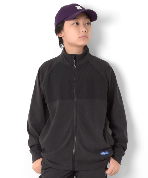 GLAZOS(グラソス)の「【Penfield】マイクロフリース・スタンドカラーZIPブルゾン(ブルゾン・キッズ・イエロー/カーキ/グレー/チャコールグレー・140cm/150cm/160cm/170cm)」の9枚目の写真