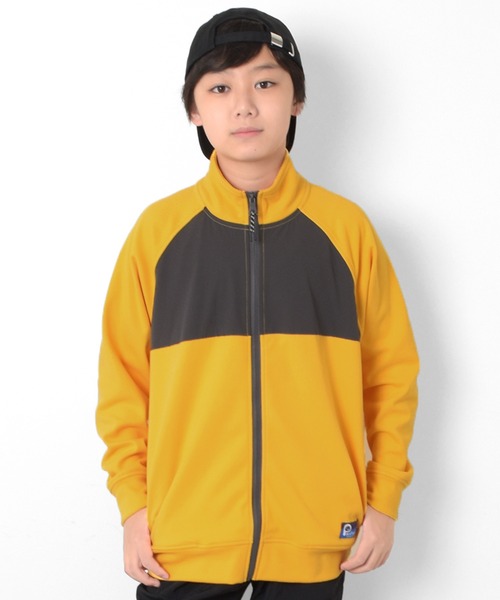 GLAZOS(グラソス)の「【Penfield】マイクロフリース・スタンドカラーZIPブルゾン(ブルゾン・キッズ・イエロー/カーキ/グレー/チャコールグレー・140cm/150cm/160cm/170cm)」の15枚目の写真