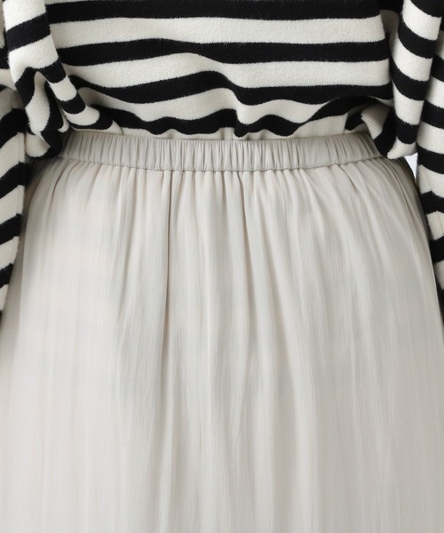 BAYFLOW（ベイフロー）の「ティアードスカート（スカート・レディース・グリーン/ベージュ/ブラック・SMALL/MEDIUM）」の18枚目の写真