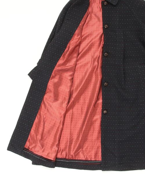 sandy（サンディー）の「【sandy】ラグランステンカラーコート（その他アウター・レディース・ネイビー/ブラウン/チャコールグレー/グレー・FREE）」の6枚目の写真