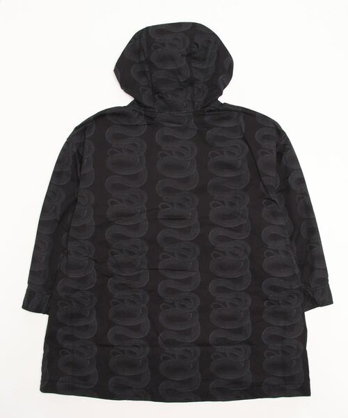 HYSTERIC GLAMOUR（ヒステリックグラマー）の「SNAKE LOOP柄 フーデッドコート（その他アウター・レディース・ブラック系その他/グリーン系カモフラージュ/ベージュ系その他・FREE）」の7枚目の写真
