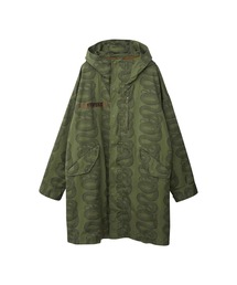 HYSTERIC GLAMOUR | SNAKE LOOP柄 フーデッドコート(その他アウター)
