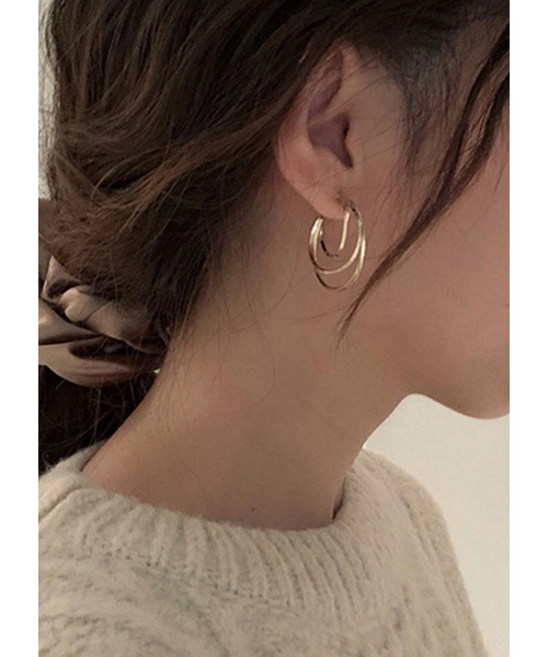 Burner(バーナー)の「【OKUOKU 0909】デザインピアス oku-pierce-642019278070-55(ピアス(両耳用)・レディース・B/A・FREE)」の1枚目の写真