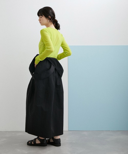 サステナブル 2wayシルエットジャンパースカート 楽天市場】【サステナブル】2WAYシルエットジャンパースカート