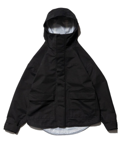 POLeR（ポーラー）の「POLeR/ポーラー 3LAYER MOUNTAIN SHELL JACKET マウンテンシェルジャケット マウンテンパーカー ワンポイント ロゴ 刺繍（マウンテンパーカー・メンズ・ブラック・L/XL/M）」の3枚目の写真
