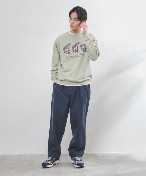 coen(コーエン)の「2タックチノパンツ(セットアップ可能)(チノパンツ・メンズ・ネイビー/ダークグリーン/クリーム・S/M/L/XL)」の8枚目の写真