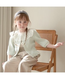 Lycee mine | 裾メローパフ7分袖2WAYカーディガン(カーディガン/ボレロ)