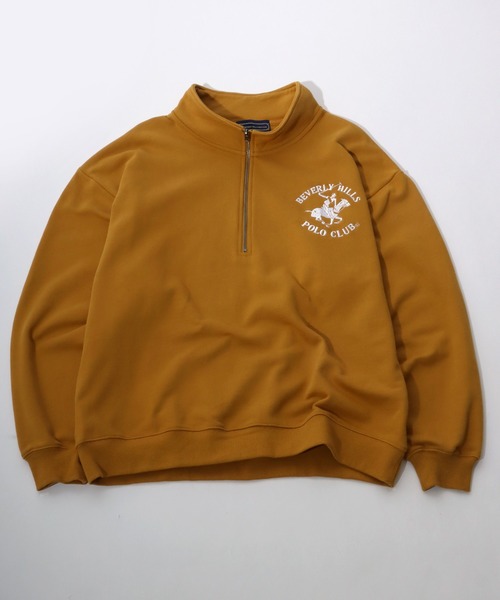 BEVERLY HILLS POLO CLUB ハーフジップ トレーナーネイビー セールBEVERLY HILLS POLO CLUB ⁄ ビバリーヒルズ ポロクラブ