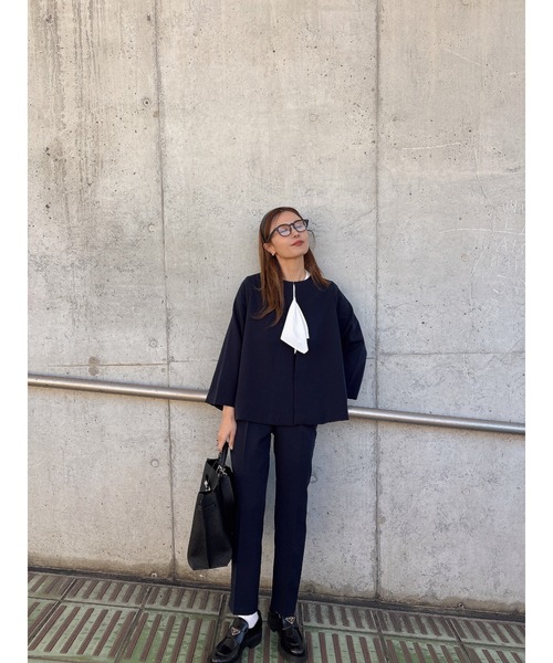 ZOZOランキング急上昇中！＼新色登場／ウォッシャブルセットアップ