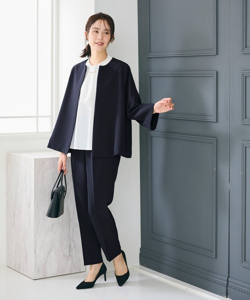 新品 タグ付き ウォッシャブル スーツ セットアップ セレモニー ブラック ZOZOランキング急上昇中！＼新色登場／ウォッシャブルセットアップ