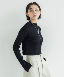 UNITED TOKYO | グラバーリブショートニット(ニット/セーター)