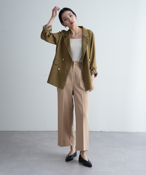 COLONY 2139(コロニートゥーワンスリーナイン)の「カップ付きリブチューブトップ(キャミソール・レディース・アイボリー/ブラック/モカ・LARGE/MEDIUM/SMALL)」の16枚目の写真