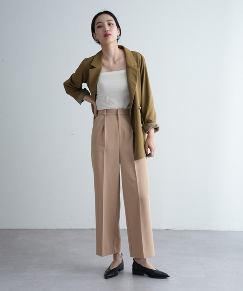 COLONY 2139(コロニートゥーワンスリーナイン)の「カップ付きリブチューブトップ(キャミソール・レディース・アイボリー/ブラック/モカ・LARGE/MEDIUM/SMALL)」の17枚目の写真