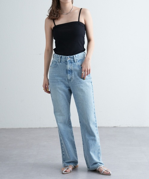 COLONY 2139(コロニートゥーワンスリーナイン)の「カップ付きリブチューブトップ(キャミソール・レディース・アイボリー/ブラック/モカ・LARGE/MEDIUM/SMALL)」の11枚目の写真