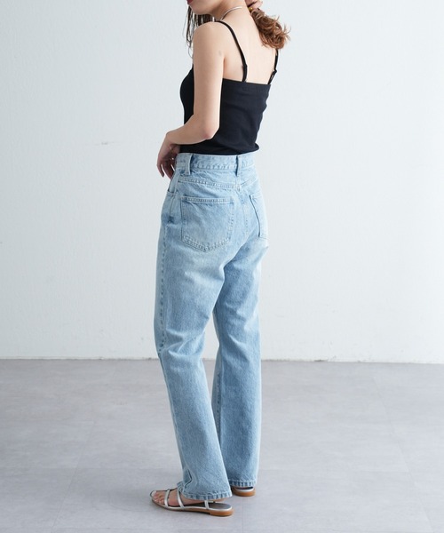 COLONY 2139(コロニートゥーワンスリーナイン)の「カップ付きリブチューブトップ(キャミソール・レディース・アイボリー/ブラック/モカ・LARGE/MEDIUM/SMALL)」の12枚目の写真