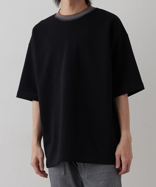 COLONY 2139（コロニートゥーワンスリーナイン）の「ダンボールクルーネックラインT（Tシャツ/カットソー・メンズ・ブラック/チャコールグレー/ホワイト・MEDIUM/LARGE）」の3枚目の写真