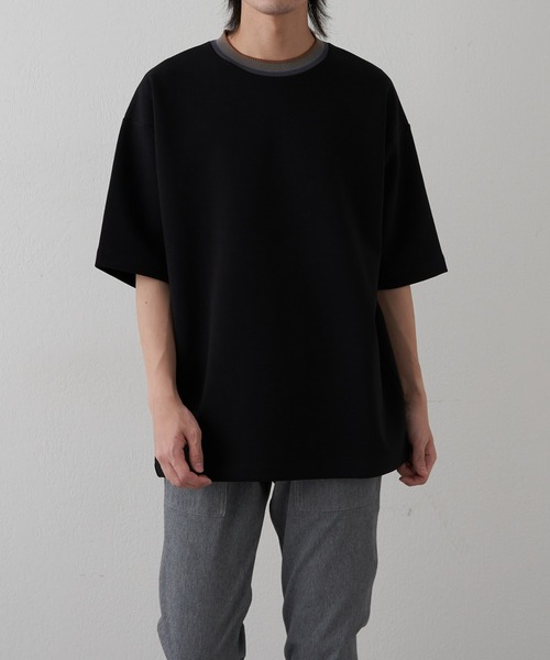 COLONY 2139（コロニートゥーワンスリーナイン）の「ダンボールクルーネックラインT（Tシャツ/カットソー・メンズ・ブラック/チャコールグレー/ホワイト・MEDIUM/LARGE）」の13枚目の写真