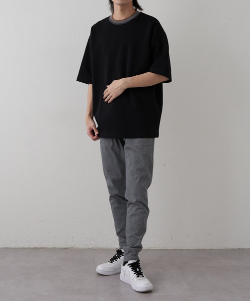 COLONY 2139（コロニートゥーワンスリーナイン）の「ダンボールクルーネックラインT（Tシャツ/カットソー・メンズ・ブラック/チャコールグレー/ホワイト・MEDIUM/LARGE）」の15枚目の写真