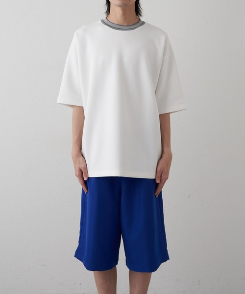 COLONY 2139（コロニートゥーワンスリーナイン）の「ダンボールクルーネックラインT（Tシャツ/カットソー・メンズ・ブラック/チャコールグレー/ホワイト・MEDIUM/LARGE）」の6枚目の写真