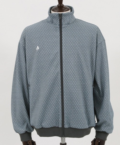 ADAM PATEK(アダムパテック)の「ADAMPATEK / jacquard pattern track top/ジャガードトラックトップブルゾン(ジャージ・メンズ・ブラック/ブルー・1/2/3)」の20枚目の写真
