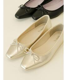 Te chichi | ナロースクエアバレエシューズ(パンプス)