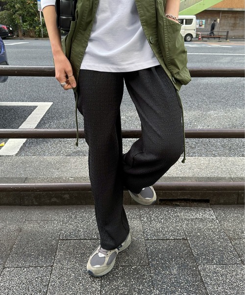 ◇ ⊇ feepur イージーパンツ サイズM グレー レディース E