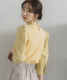 Andemiu（アンデミュウ）の「イソザイパフニット191296（ニット/セーター・レディース）」