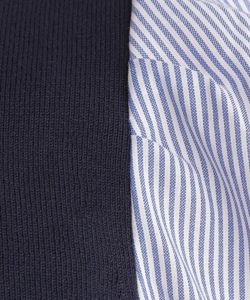 Andemiu（アンデミュウ）の「イソザイパフニット191296（ニット/セーター・レディース・アイボリー/ライトグレー/イエロー/ネイビー・FREE）」の7枚目の写真