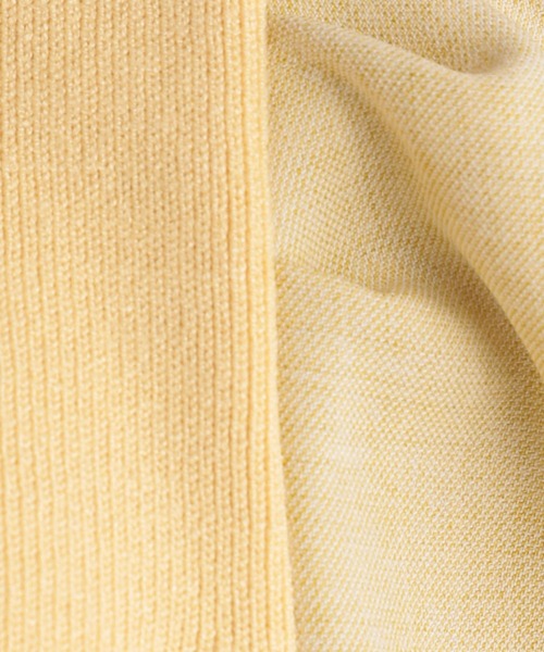 Andemiu（アンデミュウ）の「イソザイパフニット191296（ニット/セーター・レディース・アイボリー/ライトグレー/イエロー/ネイビー・FREE）」の17枚目の写真