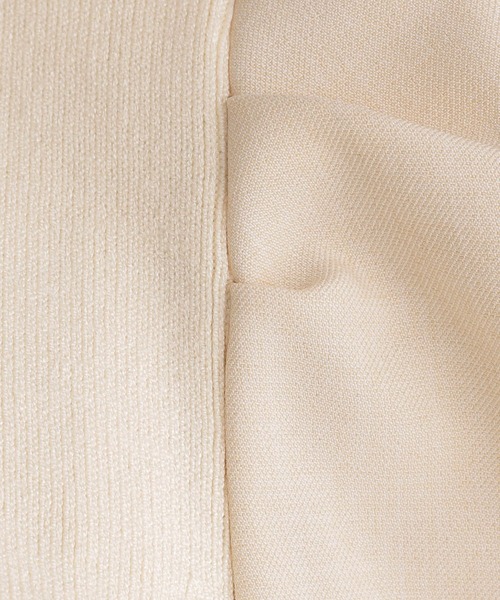 Andemiu（アンデミュウ）の「イソザイパフニット191296（ニット/セーター・レディース・アイボリー/ライトグレー/イエロー/ネイビー・FREE）」の21枚目の写真