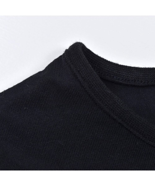 BeBe（ベベ）の「スパンコールロゴプリント Tシャツ(100~150cm)（Tシャツ/カットソー・キッズ・ブラック/ホワイト・140/120/100/150/110/130）」の10枚目の写真