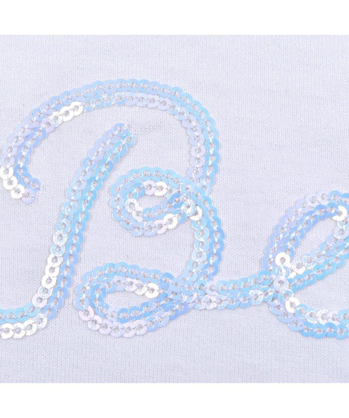 BeBe（ベベ）の「スパンコールロゴプリント Tシャツ(100~150cm)（Tシャツ/カットソー・キッズ・ブラック/ホワイト・140/120/100/150/110/130）」の13枚目の写真