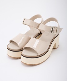 one after another NICE CLAUP | ライン厚底サンダル(サンダル)