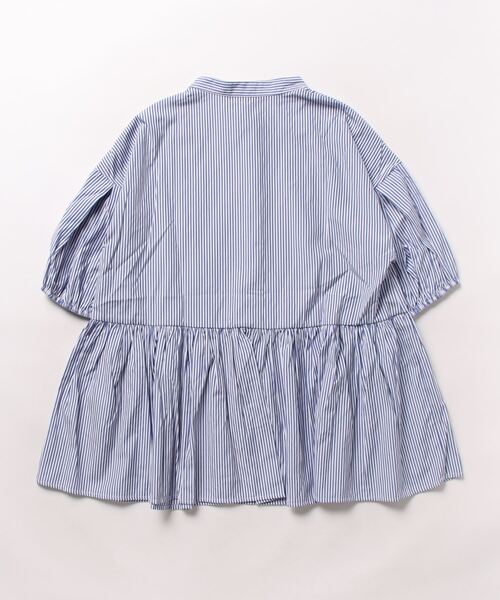coca(coca)(コカ)の「ストライプペプラムブラウス(シャツ/ブラウス・レディース・ネイビー・M/L)」の9枚目の写真