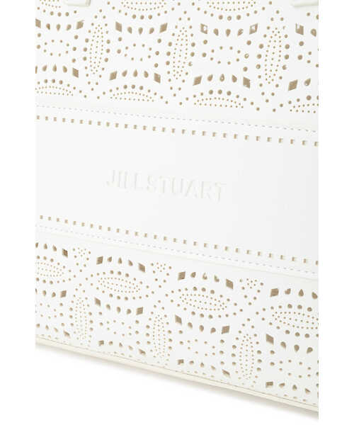 JILL STUART(ジルスチュアート)の「◆プレイフルトートバッグ(トートバッグ・レディース・ホワイト/ブラック・フリ-)」の8枚目の写真