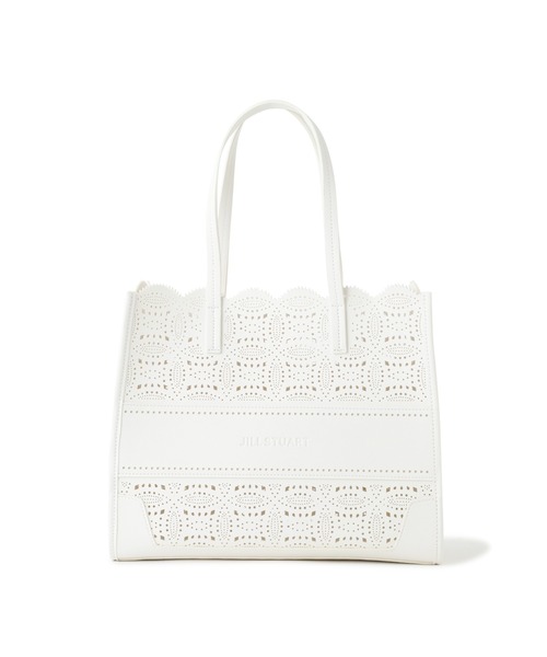 JILL STUART(ジルスチュアート)の「◆プレイフルトートバッグ(トートバッグ・レディース・ホワイト/ブラック・フリ-)」の16枚目の写真