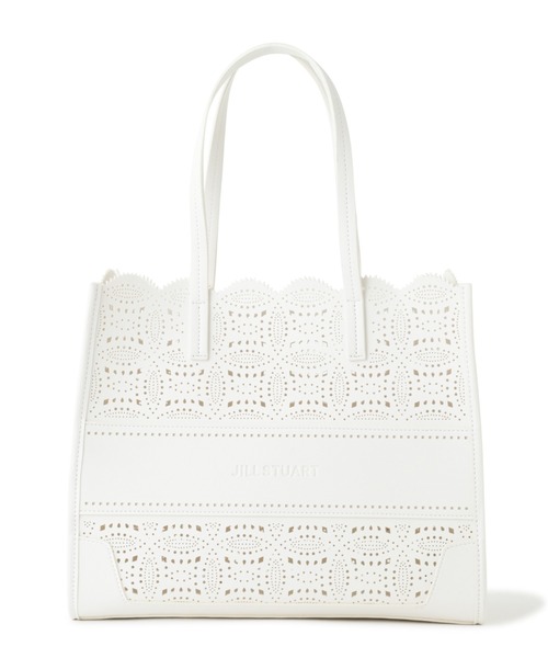 JILL STUART(ジルスチュアート)の「◆プレイフルトートバッグ(トートバッグ・レディース・ホワイト/ブラック・フリ-)」の20枚目の写真