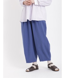 Samansa Mos2 | 裾タックパンツ(その他パンツ)