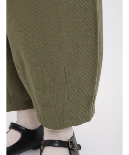 Samansa Mos2（サマンサ モスモス）の「裾タックパンツ（その他パンツ・レディース・キナリ/ブルー/カーキ/ダークブラウン・ﾌﾘ-）」の22枚目の写真