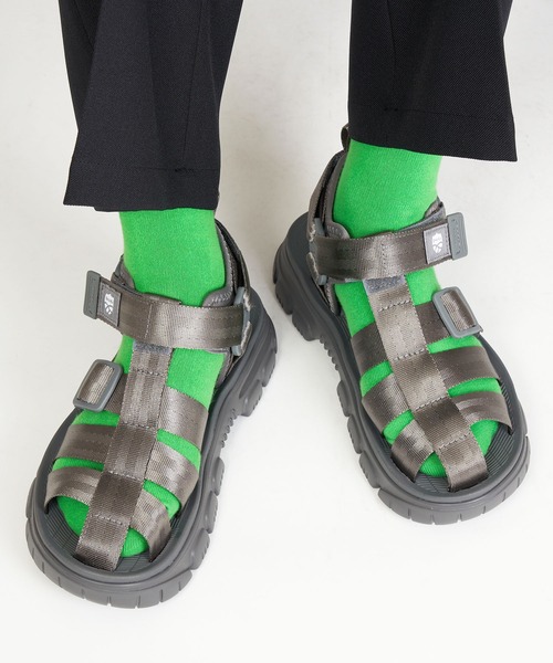 SHAKA（シャカ）の「SHAKA グルカ NEO HIKER AT SK-218（サンダル・レディース・ベージュ系その他/ブラック/ナチュラル/ガンメタ・22/23/24/25/26/27/28/29）」の4枚目の写真