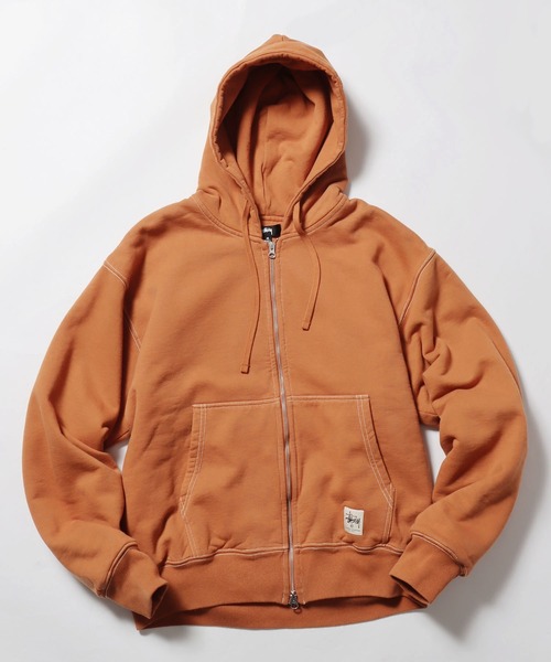 STUSSY(ステューシー)の「STUSSY/ステューシー Double Face Label Zip Hood ジップフーディー パーカー(パーカー・メンズ・レンガ・L/M)」の11枚目の写真
